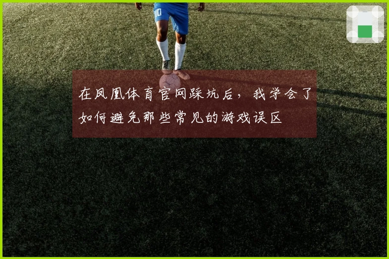 在凤凰体育官网踩坑后，我学会了如何避免那些常见的游戏误区